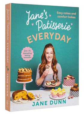 【现货】简单的蛋糕和舒适的烘焙 Jane's Patisserie Everyday: Easy cakes and comfort bakes 原版英文餐饮
