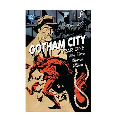 【预售】英文漫画 DC漫画 哥谭市：第一年 Gotham City: Year One 原版英文图书