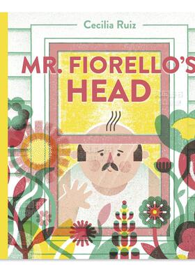【预售】【布鲁克林插画师Cecilia Ruiz】菲奥雷罗先生的头发 Mr. Fiorello‘s Head英文儿童绘本原版图书外版进口书籍