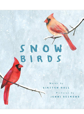 【预售】Snow Birds雪鸟 插画家Jenni Desmond 英文原版儿童艺术绘本书籍进口