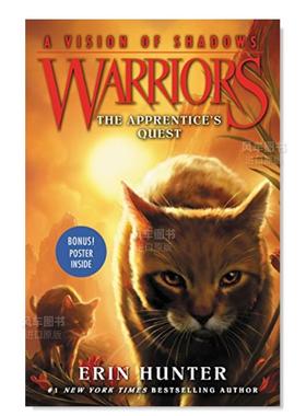 【现货】战士:阴影的视觉1:学徒的任务 Warriors: A Vision of Shadows 1: The Apprentice’s Quest英文儿童绘本原版图书进口书