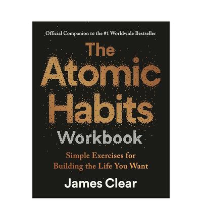 【预售】原子习惯 官方练习指南 The Atomic Habits Workbook 原版英文生活综合图书
