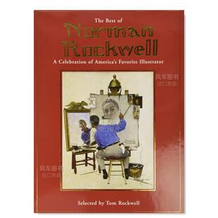 【现货】诺曼洛克威尔优秀作品集 Best of Norman Rockwell 英文原版艺术绘画画册集油画/水彩画/黑白素描 美国黄金时代的插画师