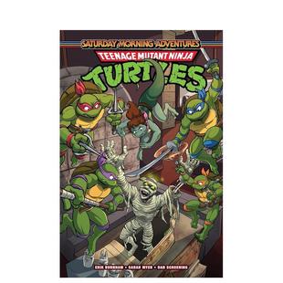 【预售】英文漫画 忍者神龟：周六历险记 卷6 Teenage Mutant Ninja Turtles 原版英文图书书籍