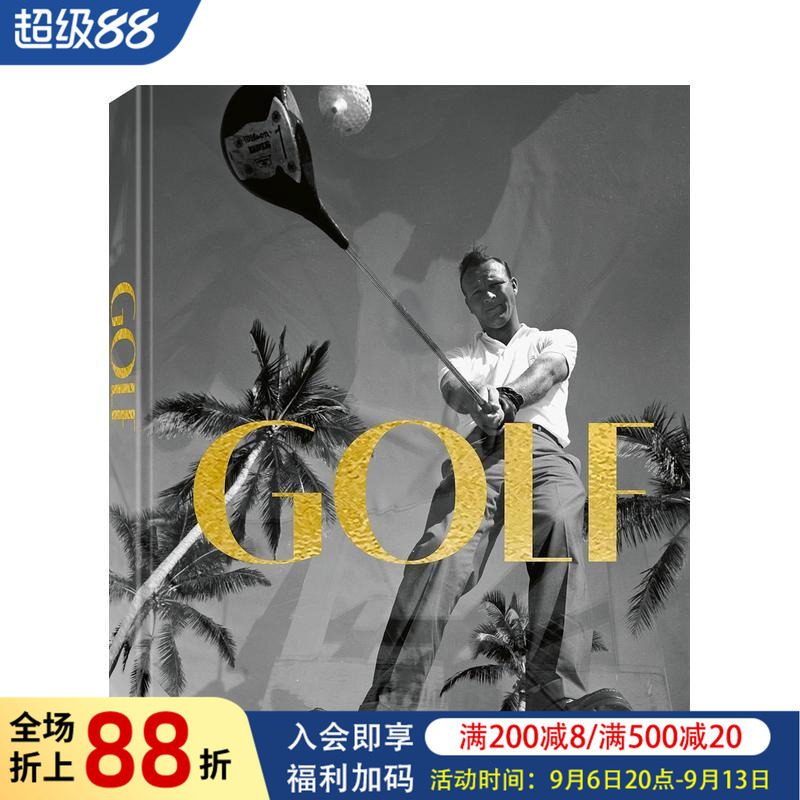 【预售】高尔夫之书:致敬高尔夫目的地、装备与偶像 The GOLF Book: A Tribute to Golf’s Finest Destinations原版英文运动