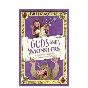 【预售】希腊神话：诸神与魔怪 Greek Myths: Gods and Monsters 原版英文青少年读物 英语课外读物图书