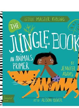 【现货】BabyLit Playset：The Jungle Book丛林穿越 趣味游戏互动原版进口图书书籍