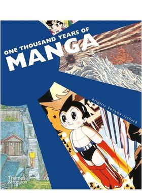 【预售】漫画千年 One Thousand Years of Manga 原版英文艺术插画原画设定集图书