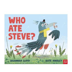 Who 谁吃了史蒂夫？ Ate Steve? 英文儿童绘本图书 原版 预售