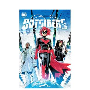 【现货】英文漫画 局外人 卷1：蝙蝠星球 Outsiders Vol. 1 Planet of the Bat 原版英文图书