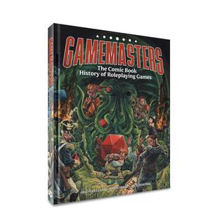 【预售】英文漫画 Gamemasters:角色扮演游戏漫画史 Gamemasters: The Comic Book History of Roleplaying Games 原版英文图书