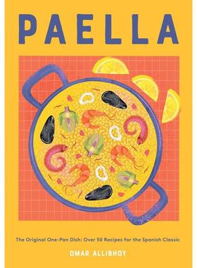 【预售】西班牙海鲜饭 Paella 原版英文餐饮生活美食图书书籍
