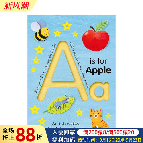 A代表苹果 A is for