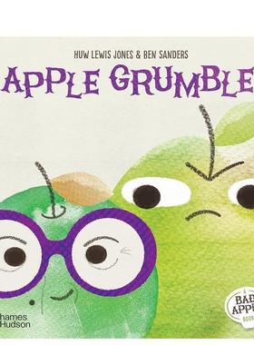 【现货】苹果咕噜咕噜Apple Grumble英文原版绘本画册进口图书书籍
