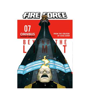 英文漫画书原版 漫画 Fire 合集7 Omnibus 进口图书 炎炎消防队 Vol. Ohkubo Atsushi Force 预售