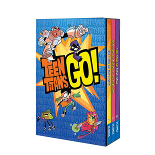Set Not Teen 预售 少年泰坦出击 套装 Box 英文青少年读物 原版 Titans 1：电视或非电视