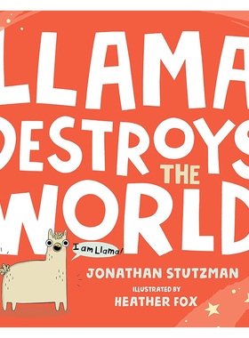 【预售】羊驼之书（第一卷）：羊驼毁灭世界 A Llama Book (Volume 1): Llama Destroys the World 原版英文儿童绘本