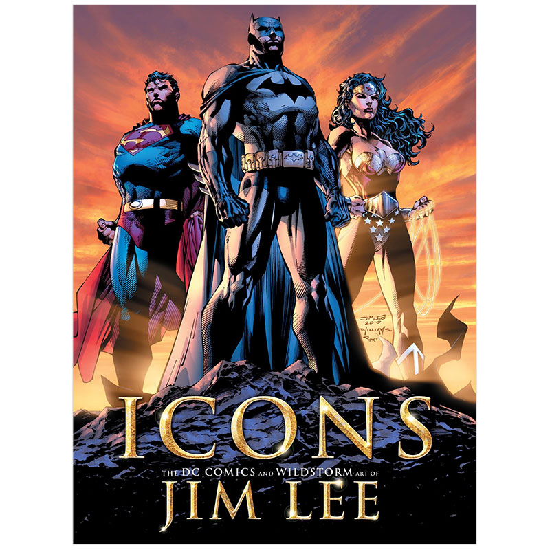 【预售】偶像:吉姆·李的DC漫画和野生风暴艺术 Icons:The DC Comics and Wildstorm Art of Jim Lee 英文艺术封面设计原版图书