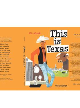 【预售】【Miroslav Sasek】这就是德克萨斯州 This is Texas 原版英文儿童绘本