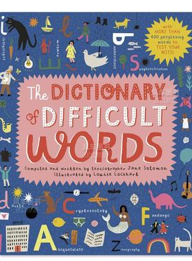 【预售】疑难字词典：有超过400个令人费解的单来考验你智慧! The Dictionary of Difficult Words: With more than 400 perplexi