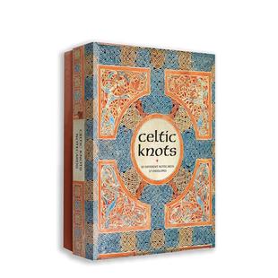 Celtic 凯尔特结笔记卡 Knots Notecards 明信片图书书籍 原版 预售