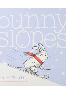【预售】Bunny Slopes 滑雪 英文原版儿童绘本 3-6岁进口图书书籍