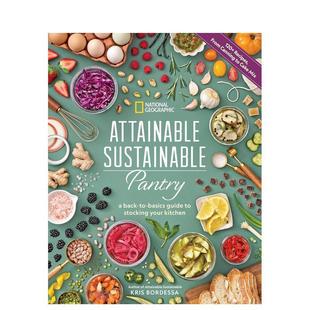 Pantry 进口图书 可持续厨房：厨房储存 英文生活综合 原版 烹饪技巧 Sustainable Attainable 基本指南 预售