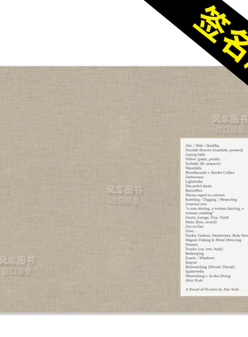 【预售】Alec Soth摄影集 一磅照片【签名版】 A Pound of Pictures 英文原版纪实风光摄影作品集书籍 进口艺术画册 艾克索思 MACK