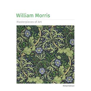 Art 英文艺术画册画集图书 威廉·莫里斯 原版 Morris William Masterpieces 新版 现货
