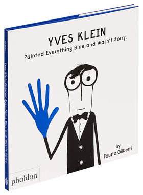 【现货】Yves Klein Painted Everything Blue 伊夫·克莱因 艺术绘本书籍进口原版