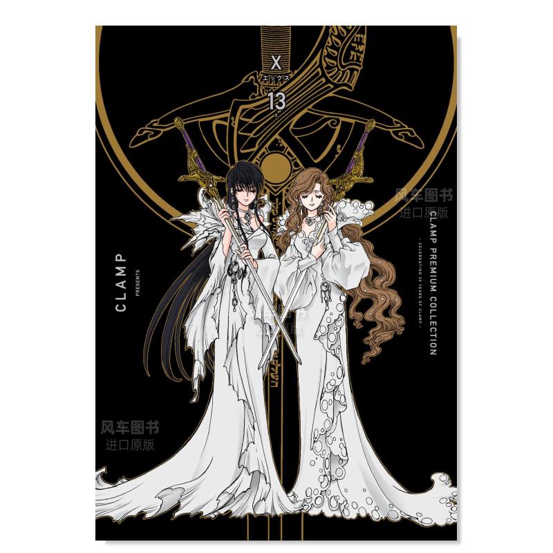 漫画CLAMP豪华选集X战记13