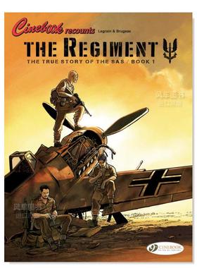 【现货】漫画 特种部队卷1 Regiment 1: The True Story of the SAS 英文漫画书原版进口图书 Vincent Brugeas