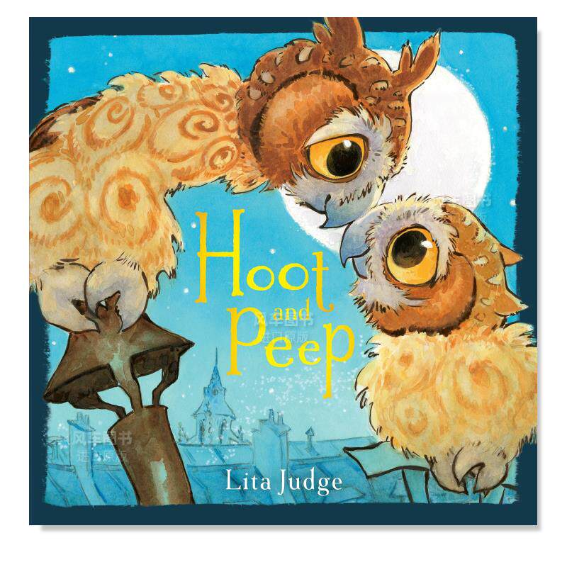 【预 售】呵斥和窥视 hoot and peep英文儿童绘本原版图书进口书籍