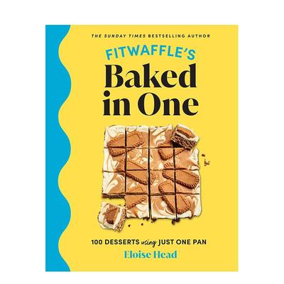 【预售】100种华夫饼机就能制作的甜点 Fitwaffle's Baked in One: 100 Desserts Using Just One Pan 原版英文餐饮生活美食图书