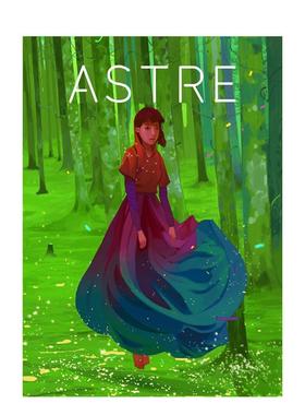【预售】Astre 1 Astre One 原版英文艺术插画原画设定集 创刊号 10张可拆卸典藏版画 特种纸 创作手记图书书籍