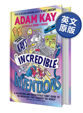 【Adam Kay系列】凯的神奇发现 凯的解剖学 十岁儿科医生德克斯特 英文原版 Kay’s Incredible Inventions 亚当·凯 可单拍