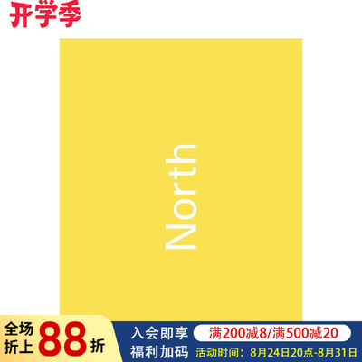 【现货】伦敦North设计工作室：视觉作品精选 North: Extracts from visual identities 原版英文字体图案标志设计图书