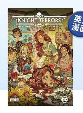 【现货】DC漫画 骑士恐惧3:击倒生物 Knight Terrors 3:Knockturnal Creatures 英文漫画书原版进口图书美漫书籍毒藤女笑点扎塔娜