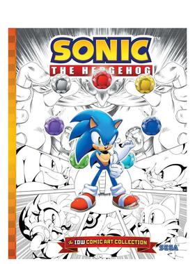【预售】英文漫画 刺猬索尼克：IDW漫画艺术收藏 Sonic the Hedgehog: The IDW Comic Art Collection 原版英文图书