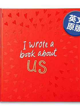 我写了本关于我们的书 I Wrote a Book About Us 爱情故事回忆记录 M. H. Clark 英文原版创意礼品书籍 可单拍