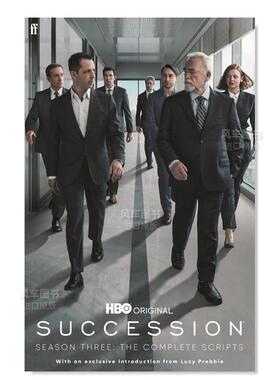 【预售】继承之战剧本书 第三季 Succession:Season Three:The Complete Scripts 英文原版影视剧情设定集进口图书 布莱恩考克斯