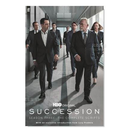 【预售】继承之战剧本书 第三季 Succession:Season Three:The Complete Scripts 英文原版影视剧情设定集进口图书 布莱恩考克斯