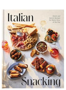 【现货】意大利小吃及街头美食 Italian Snacking 原版英文餐饮生活美食