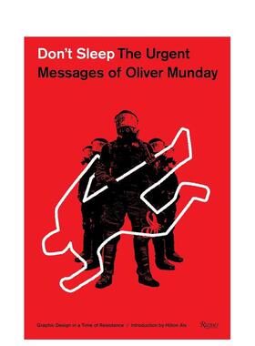 【现货】不要睡觉：奥利佛·芒迪的紧急信息 Don‘t Sleep: The Urgent Messages of Oliver Munday 原版英文平面设计图书