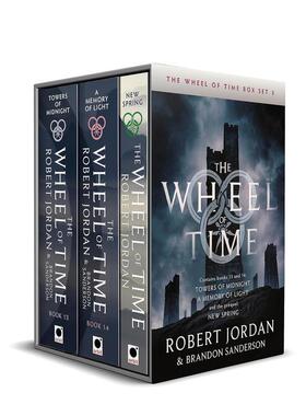 【预售】时光之轮 套装 #13-14&prequel The Wheel Of Time Box Set 5 Robert Jordan 传奇奇幻著作 原版英文文学小说 进口图书
