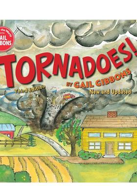【预售】龙卷风(第三版) Tornadoes(Third Edition) 英文原版儿童绘本6-9岁进口英语启蒙读物知识百科书籍 Gibbons  Gail