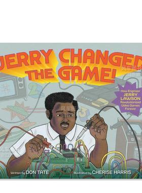 【预售】杰瑞改变了游戏Jerry Changed the Game!英文儿童绘本 原版图书进口外版书籍TATE, DON PAULA WISEMAN BOOKS