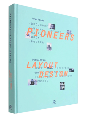 【现货】先锋版式设计 Pioneers—Layout Design 平面设计 英文原版图书书籍进口