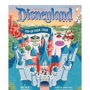 【现货】迪斯尼乐园之旅:立体书 Disneyland: Pop-Up Park Tour 原版英文生活图书书籍