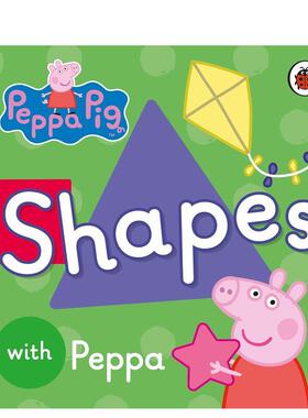 【预售】【小猪佩奇】形状 【Peppa Pig】Shapes 原版英文儿童绘本图书